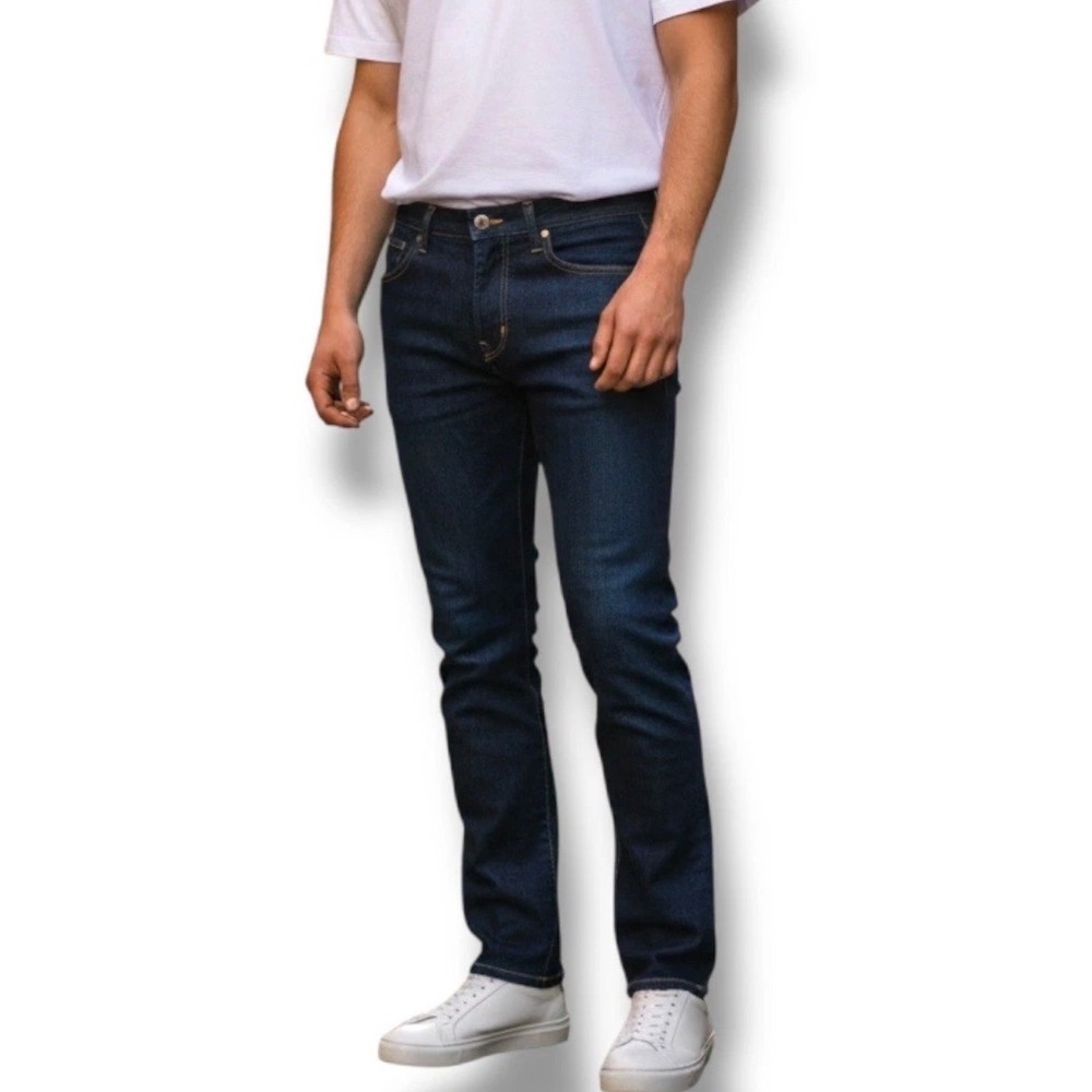 AG Adriano Goldschmied Dylan Slim Skinny Jeans Dark Indigo Denim 360 Mens‎ 33x32